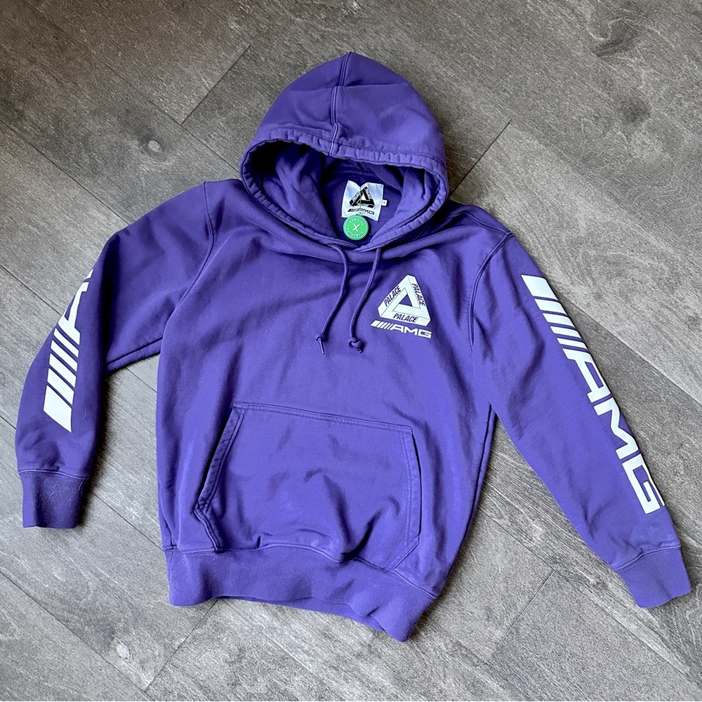 NWT Authentic Limited Edition PALACE x AMG Hoodie Sweatshirt - Picture 2 of 4